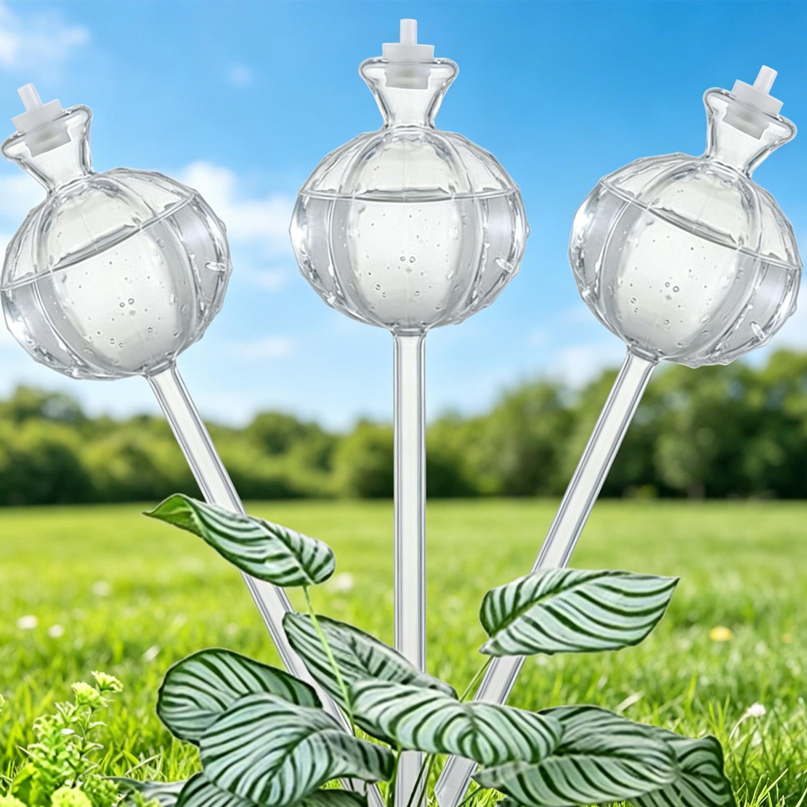 Plant Watering Globe - Globes auto-arrosants 3 pièces à libération
