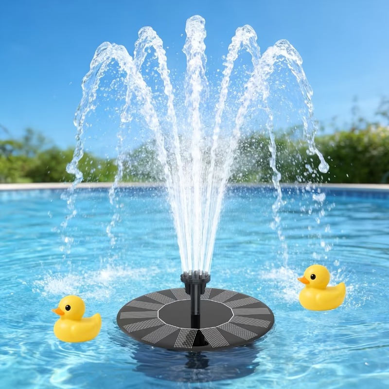 Smart Garden Ornaments - Pompe à eau solaire, 13 cm