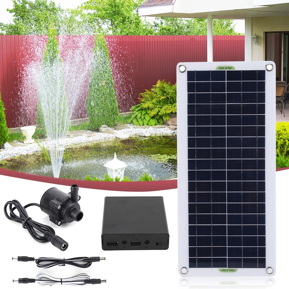 Smart Garden Ornaments - Pompe à eau solaire sans balais