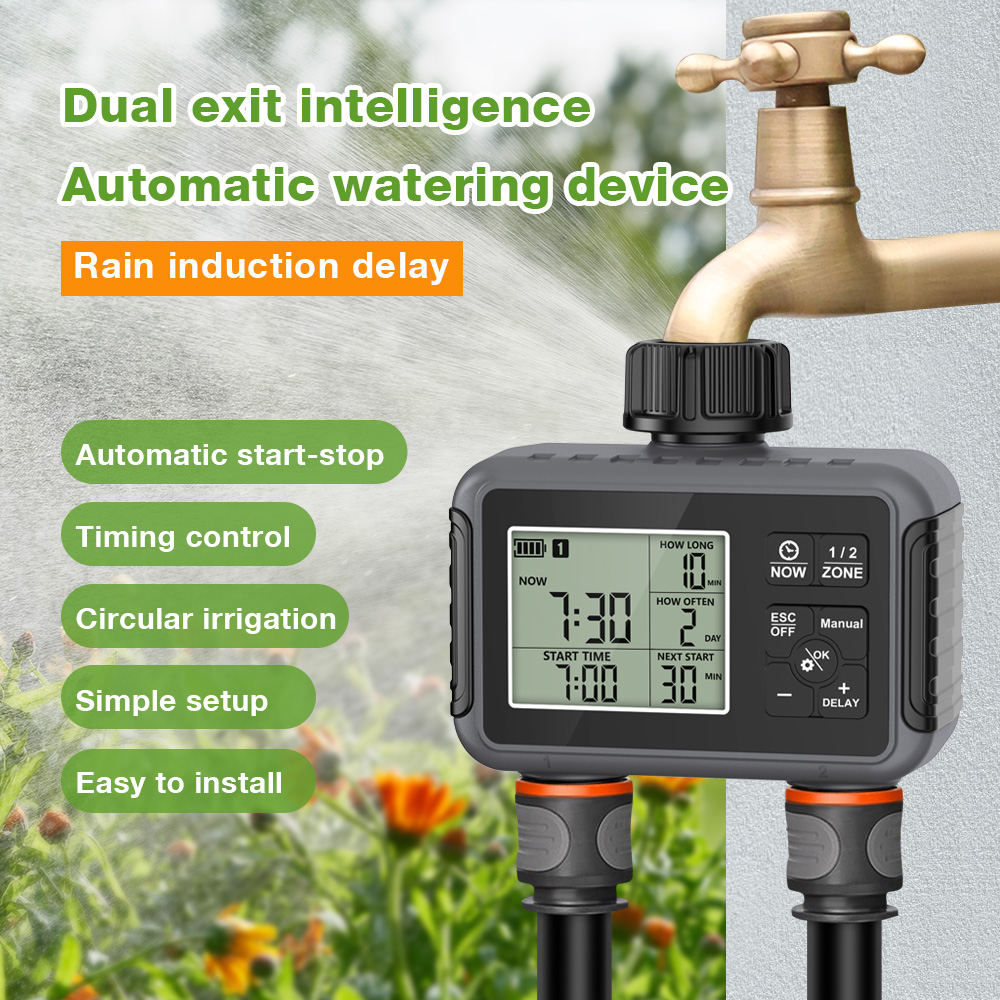 Smart Garden Refill - Programmateur d'arrosage intelligent 1/2/3 sorties pour