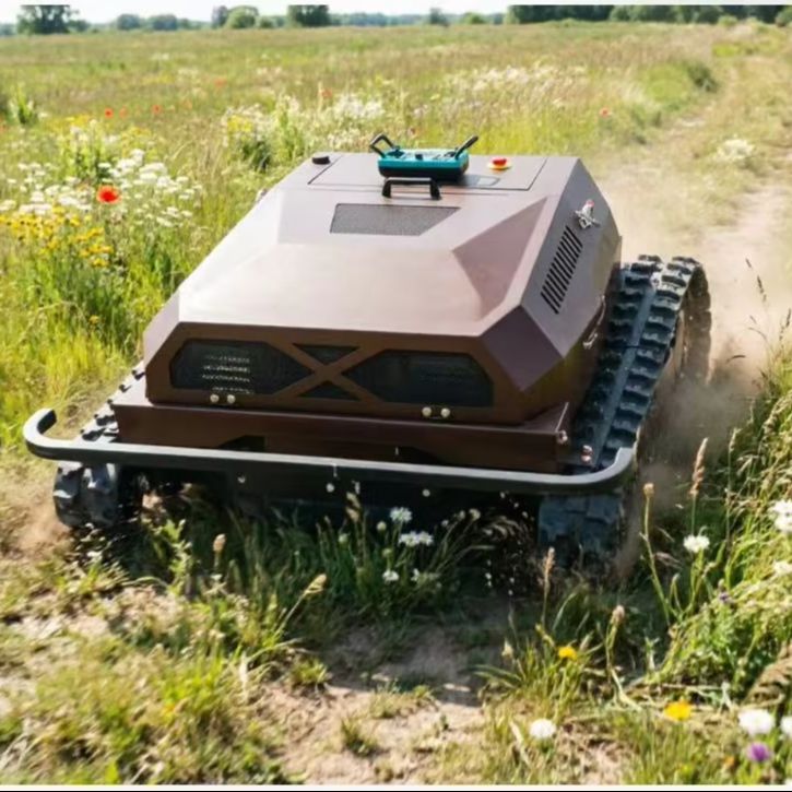 Smart Garden Outdoor - Tondeuse robot intelligente sur chenilles bicylindre