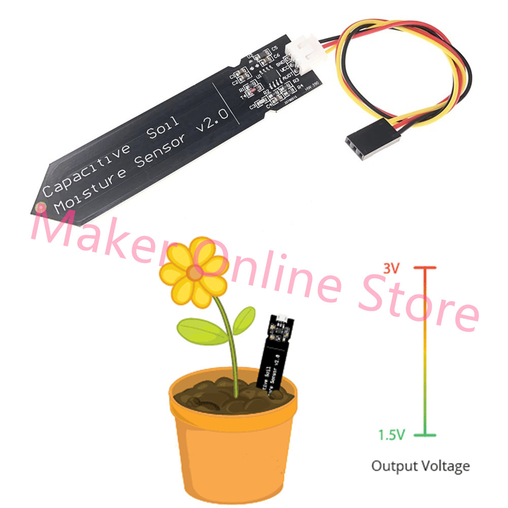 Capteur capacitif d'humidité d - Smart Garden With Arduino avis et prix
