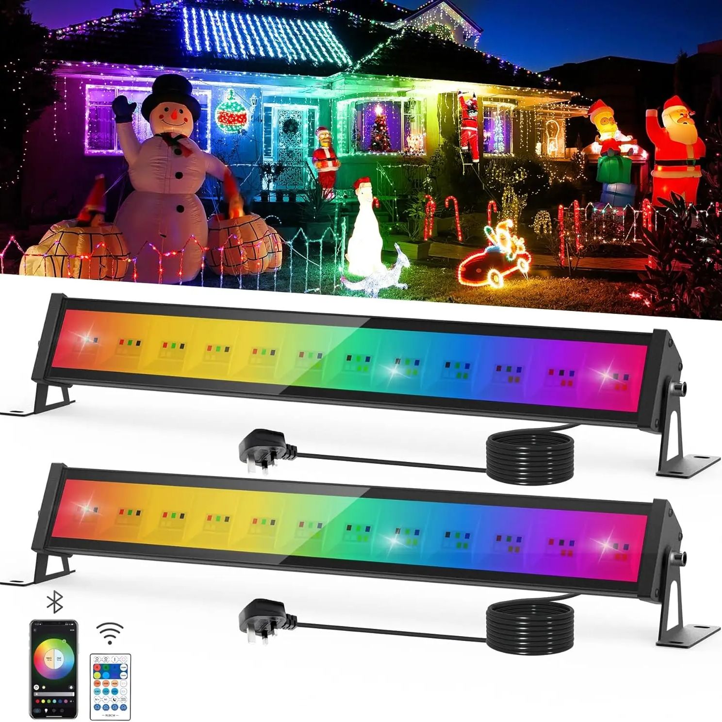 Barre de budgétaire LED RVB av - Smart Garden Uk avis et prix