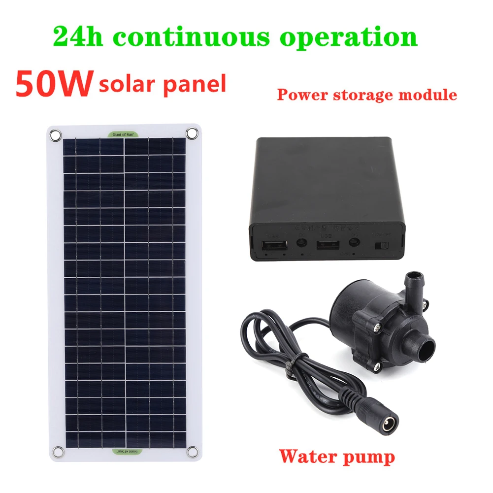 Pompe à eau solaire sans balai - Smart Garden Ornaments avis et prix
