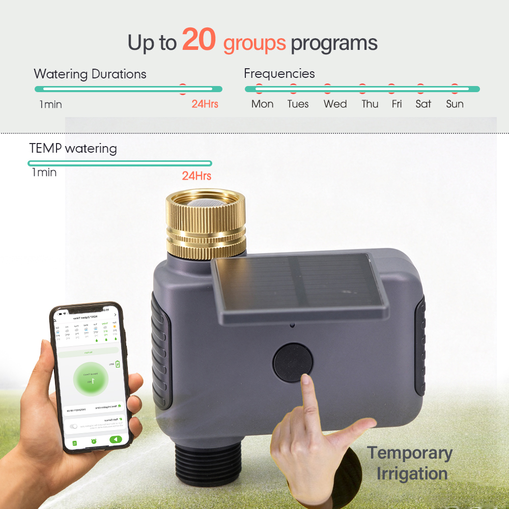 Minuteur solaire intelligent T - Smart Garden Refill avis et prix