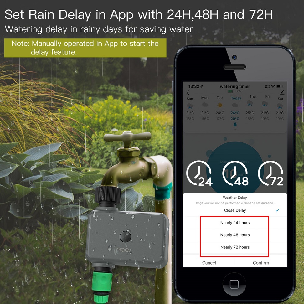 BLU-Vanne-Système d'Arrosage d - Smart Garden Refill avis et prix