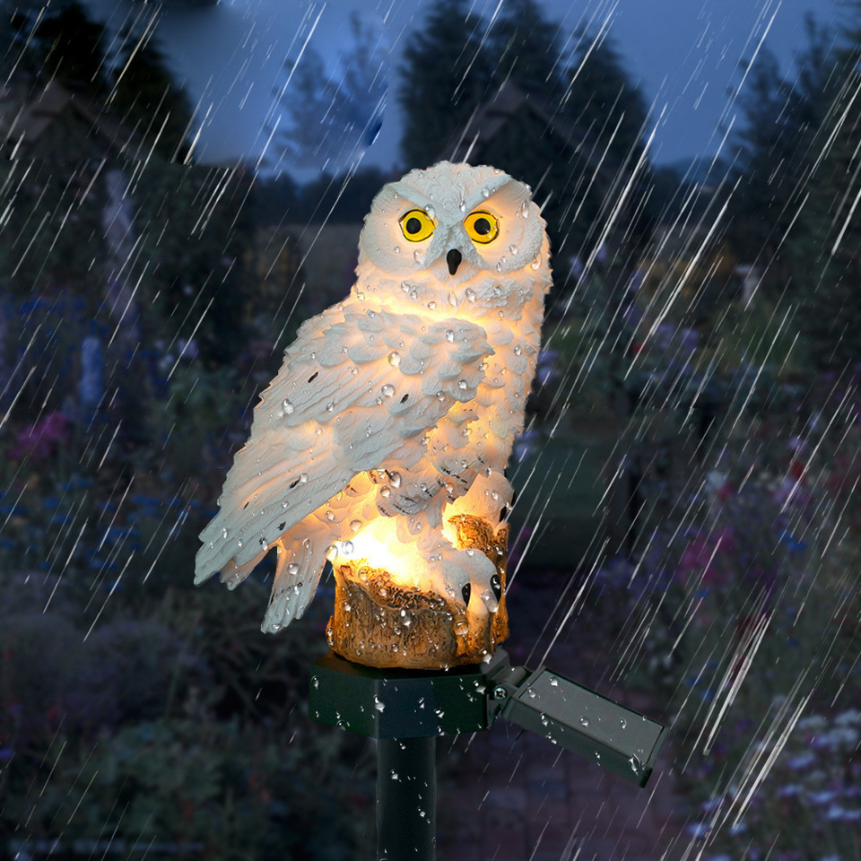 Statue de hibou solaire, lumiè - Smart Garden Ornaments avis et prix