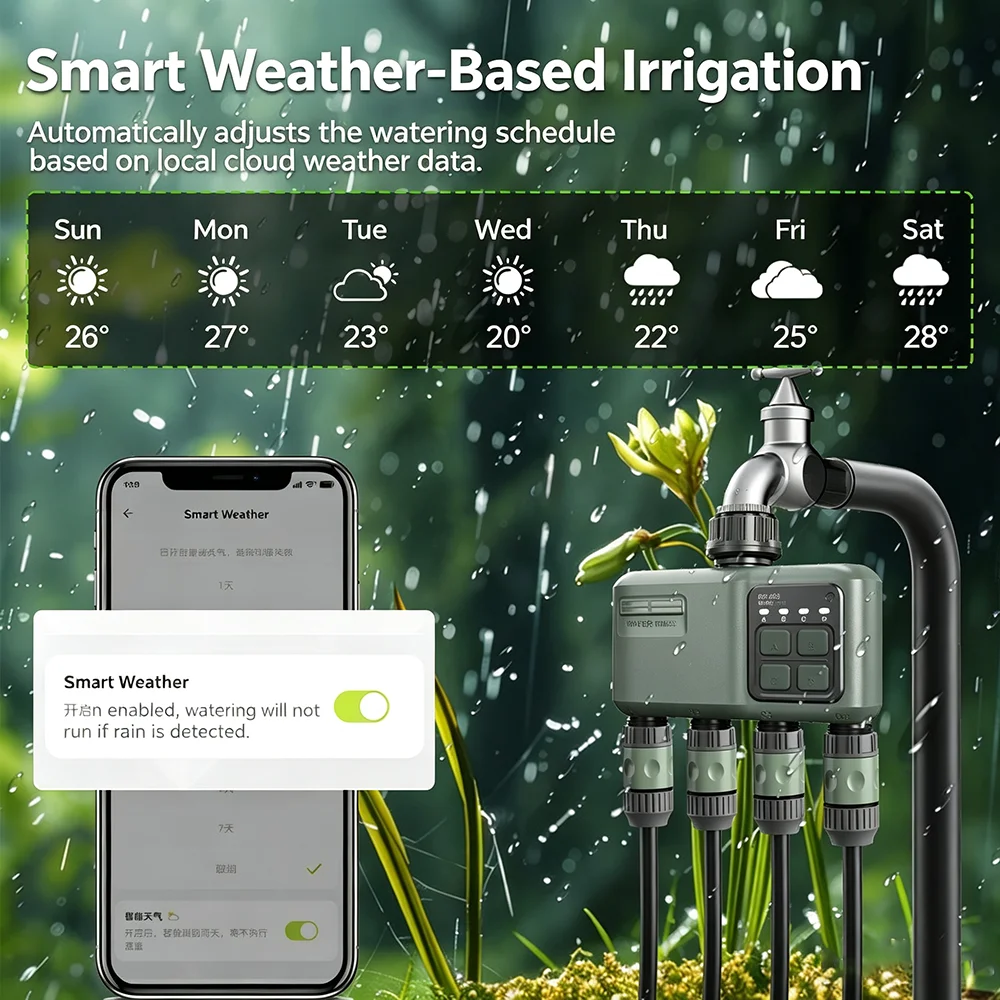 Programmateur d'arrosage intel - Smart Garden Products avis et prix