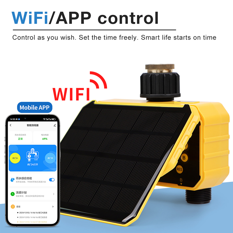 Minuteur d'irrigation solaire  - App Smart Garden avis et prix