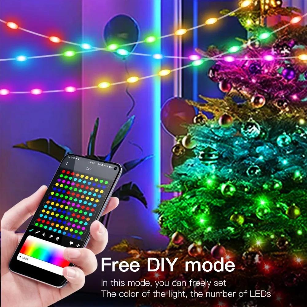 Guirlande lumineuse LED intell - Smart Garden Festoon Lights avis et prix