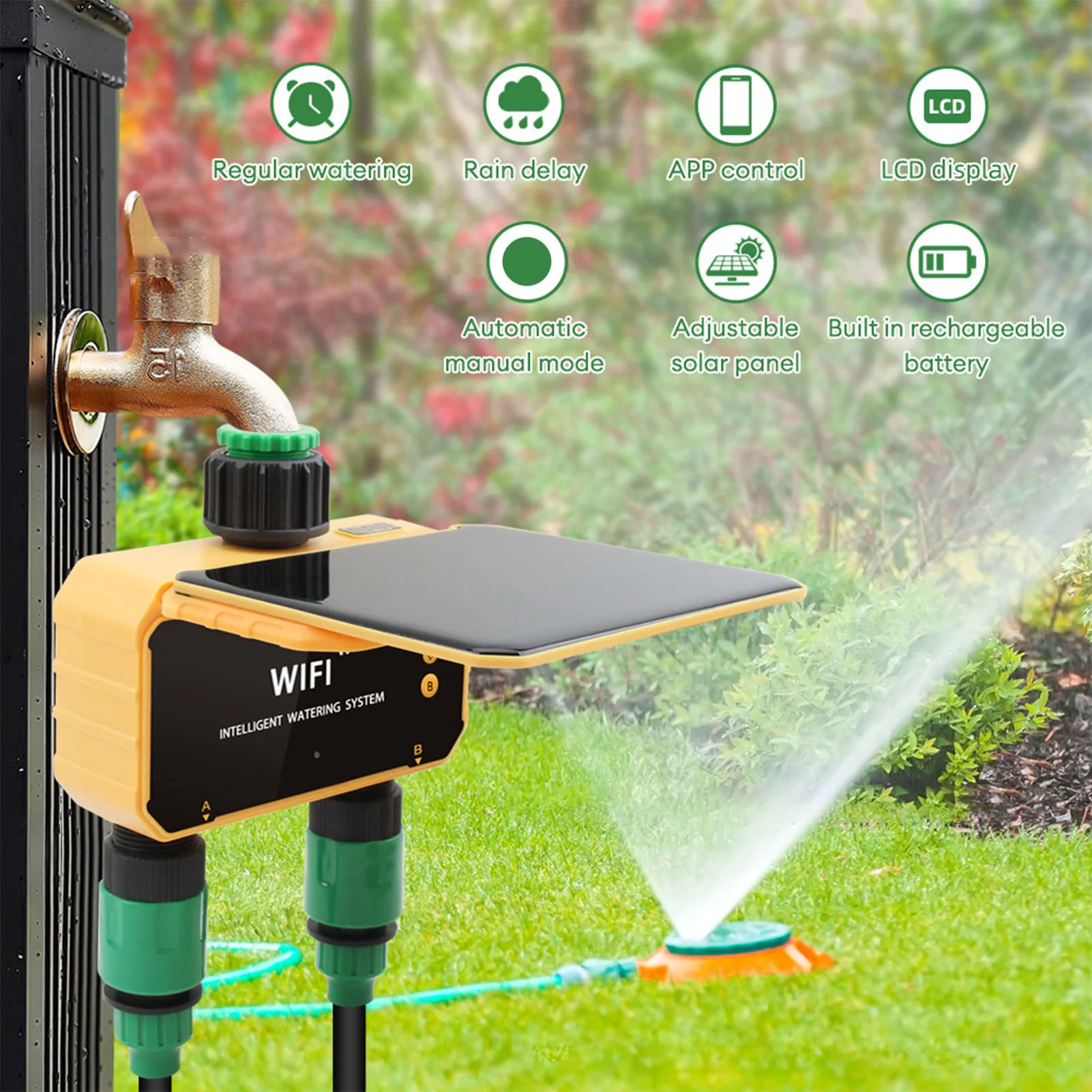 Programmateur d'arrosage intel - App Smart Garden avis et prix