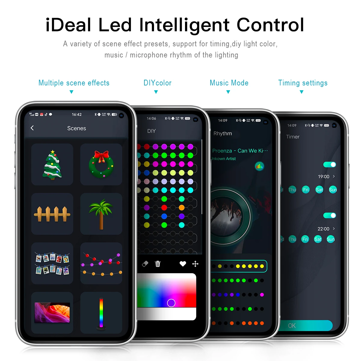 Guirlande lumineuse intelligen - Smart Garden Festoon Lights avis et prix