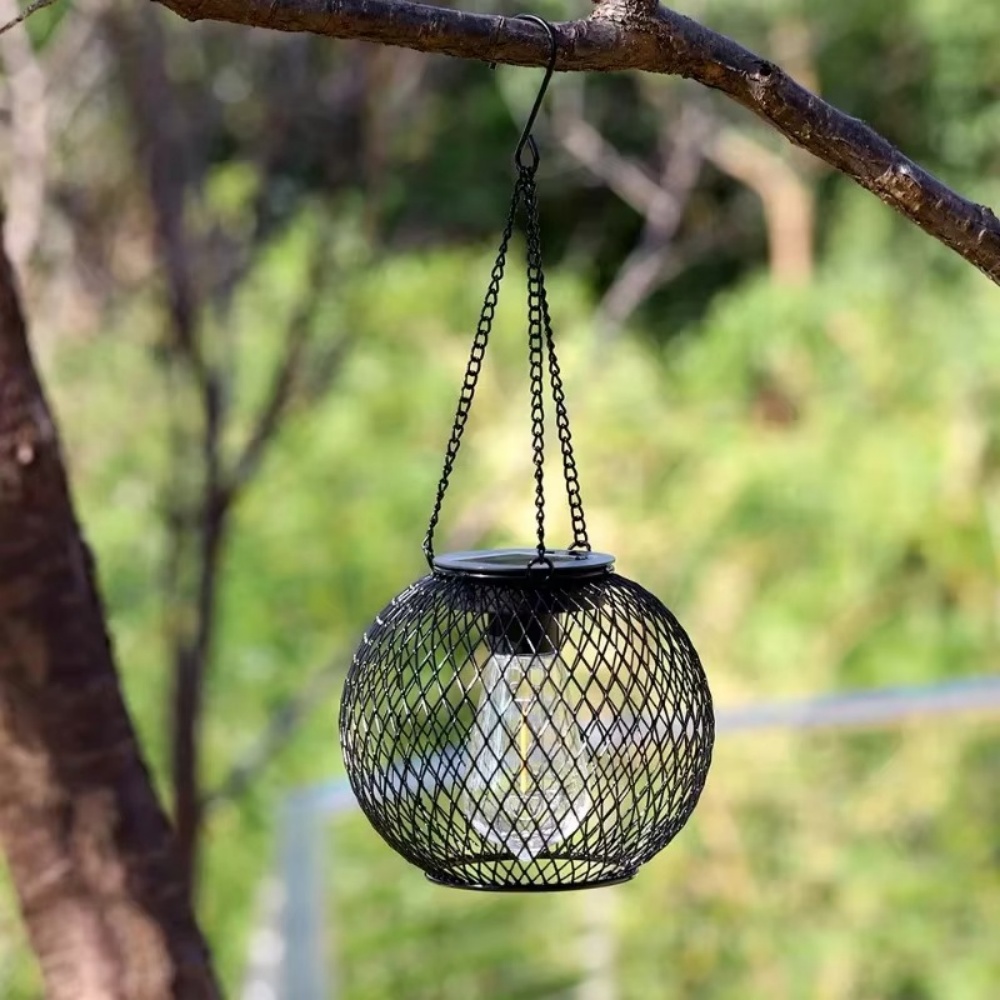 Lanterne solaire en fer forgé, - Smart Garden Ornaments avis et prix
